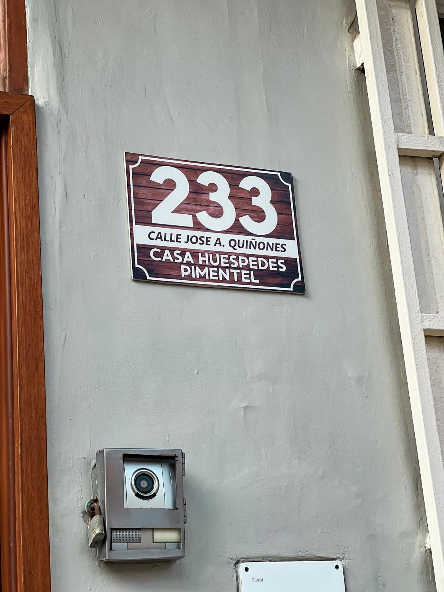 Bed and Breakfast Casa Huespedes Pimentel Exterior foto