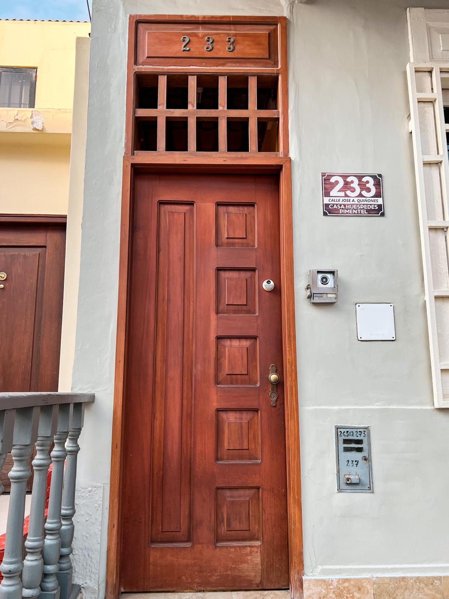 Bed and Breakfast Casa Huespedes Pimentel Exterior foto